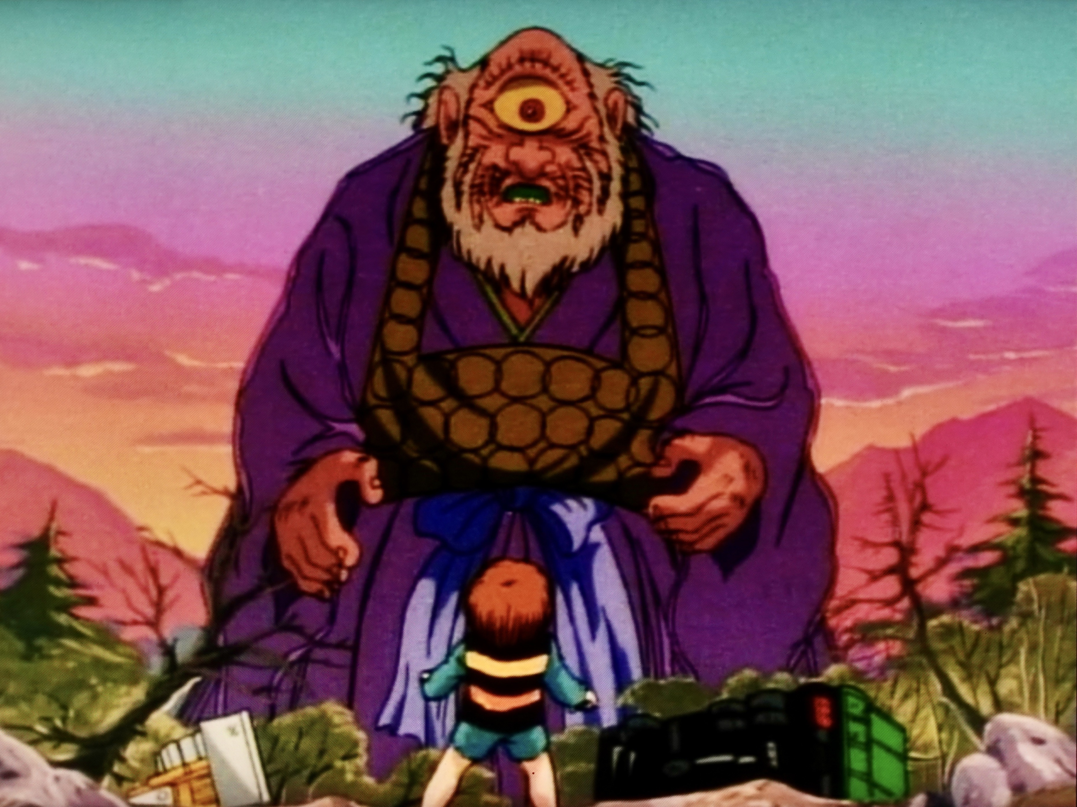 アニメ鑑賞記：ゲゲゲの鬼太郎(第4期・第1話)妖怪!見上げ入道